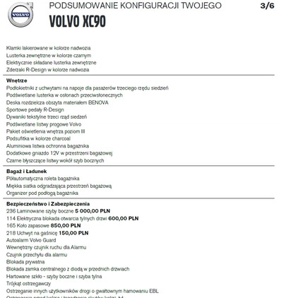 Volvo XC 90 cena 299500 przebieg: 38000, rok produkcji 2022 z Wrocław małe 232
